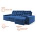 Sofá 3 Lugares Retrátil e Reclinável Baden Linho Azul Marinho 230 cm