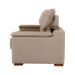 Sofá 3 Lugares Retrátil e Reclinável Baris com USB Suede Bege 230 cm