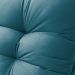 Sofá 3 Lugares Retrátil e Reclinável Biarritz Suede Azul Turquesa