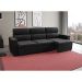 Sofá 3 Lugares Retrátil e Reclinável Hanôver II Suede Preto 210 cm