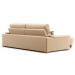 Sofá 3 Lugares Retrátil e Reclinável Lupin Linho Bege 214 cm