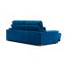 Sofá 3 Lugares Retrátil e Reclinável Lupin Velosuede Azul Marinho 180 cm