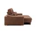 Sofá 3 Lugares Retrátil e Reclinável Lupin Velosuede Marrom 180 cm