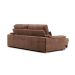 Sofá 3 Lugares Retrátil e Reclinável Lupin Velosuede Marrom 180 cm