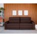 Sofá 3 Lugares Retrátil e Reclinável Montevideo Suede Marrom