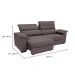 Sofá 3 Lugares Retrátil e Reclinável Piemont Suede Bege 230 cm