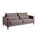 Sofá 3 Lugares Versatti Suede Marrom 210 cm
