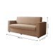 Sofá 3 Lugares Zoy Suede Bege