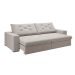 Sofá 4 Lugares Retrátil e Reclinável Flexforma Premier Veludo Marfim 250 cm