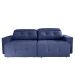 Sofá 4 Lugares Retrátil e Reclinável Roma Suede Azul