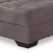 Sofá 5 Lugares Dijon com Chaise Direito Suede Mojave