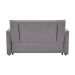 Sofá-Cama 2 Lugares Casal Rivoli Cinza