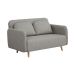 Sofá-Cama 2 Lugares Casal Treviso Cinza