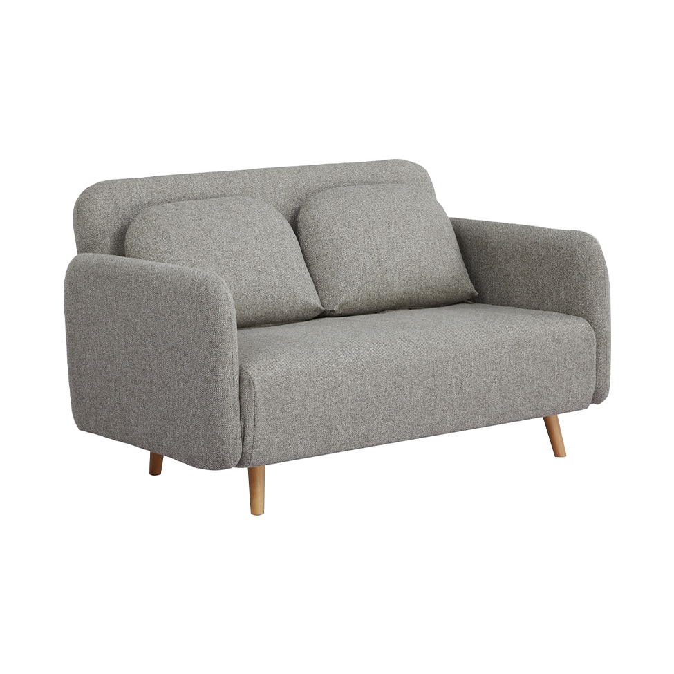 Sofá-Cama 2 Lugares Casal Treviso Cinza