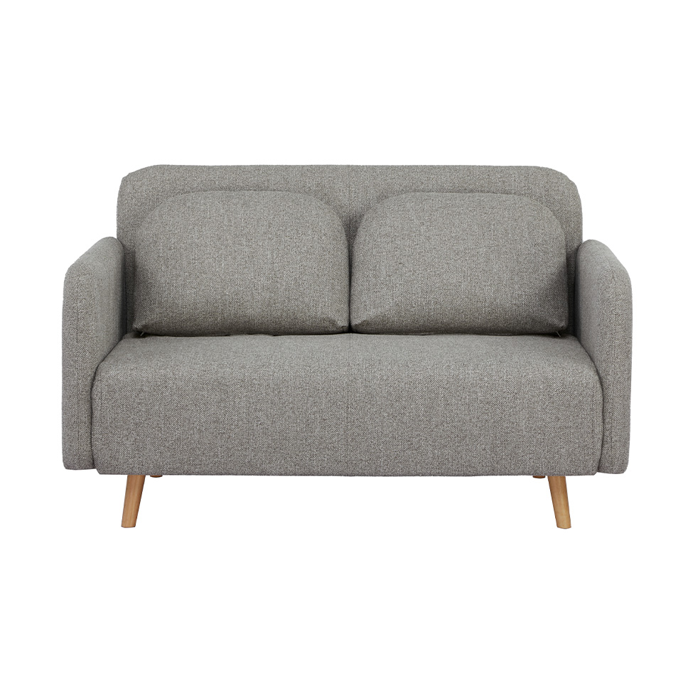 Sofá-Cama 2 Lugares Casal Treviso Cinza