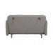 Sofá-Cama 2 Lugares Casal Treviso Cinza