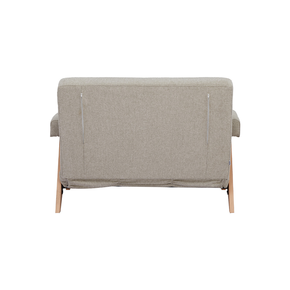 Sofá-Cama 2 Lugares Módena Natural