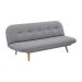 Sofá-Cama 3 Lugares Albano Cinza Claro