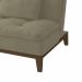 Sofá-Cama 3 Lugares Casal Amanda com Pés de Madeira Suede Bege