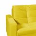 Sofá-Cama 3 Lugares Casal Facility Veludo Amarelo