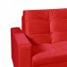 Sofá-Cama 3 Lugares Casal Facility Veludo Vermelho