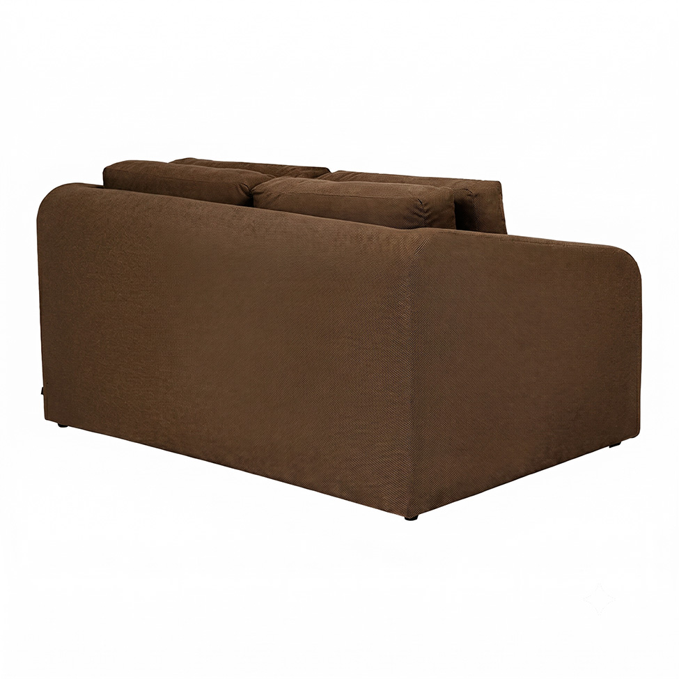 Sofá-Cama 3 Lugares Casal Itaúna Velolinho Chocolate