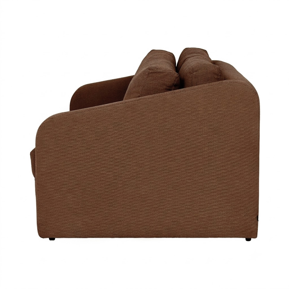 Sofá-Cama 3 Lugares Casal Itaúna Velolinho Chocolate
