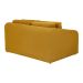 Sofá-Cama 3 Lugares Casal Itaúna Velolinho Mostarda