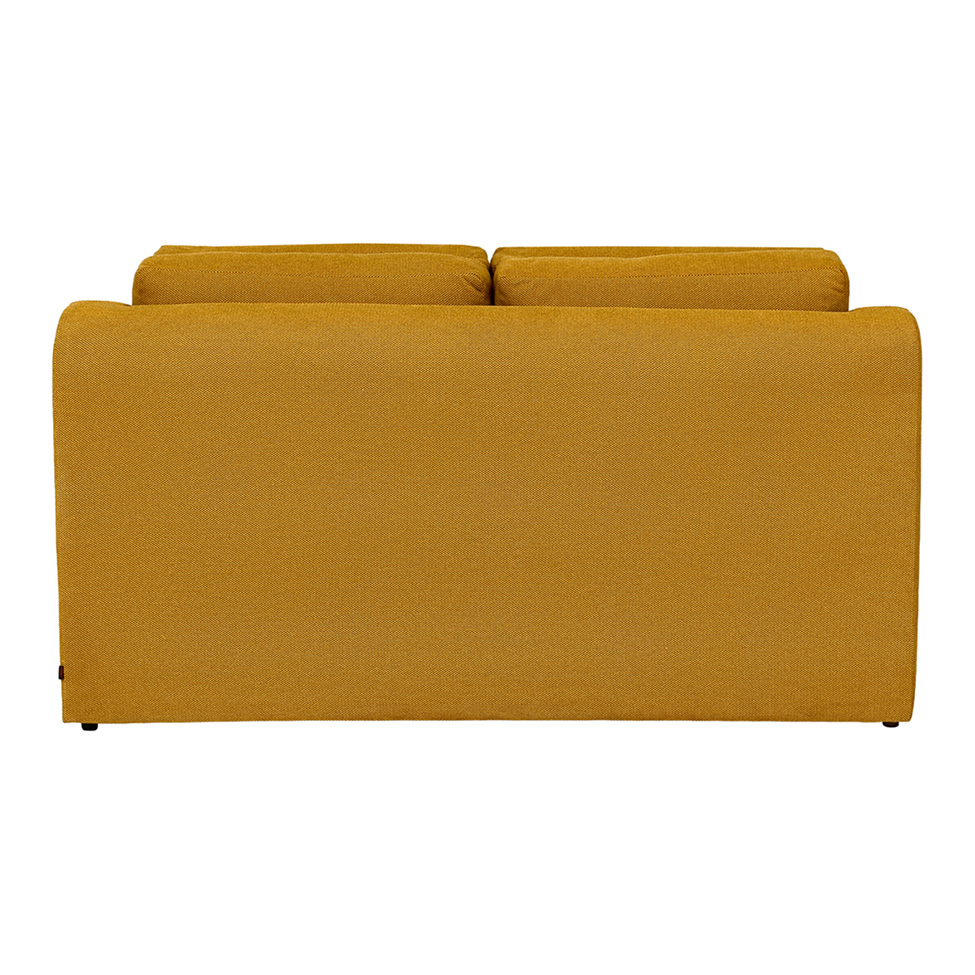 Sofá-Cama 3 Lugares Casal Itaúna Velolinho Mostarda