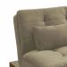 Sofá-Cama 3 Lugares Casal Premium Base e Pés de Madeira Suede Bege