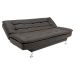 Sofá-Cama 3 Lugares Casal Premium Café