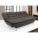 Sofá-Cama 3 Lugares Casal Premium Café