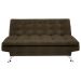 Sofá-Cama 3 Lugares Casal Premium II Suede Café