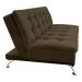 Sofá-Cama 3 Lugares Casal Premium II Suede Café