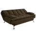 Sofá-Cama 3 Lugares Casal Premium II Suede Café