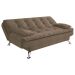 Sofá-Cama 3 Lugares Casal Premium Suede Marrom