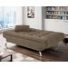 Sofá-Cama 3 Lugares Casal Premium Suede Marrom