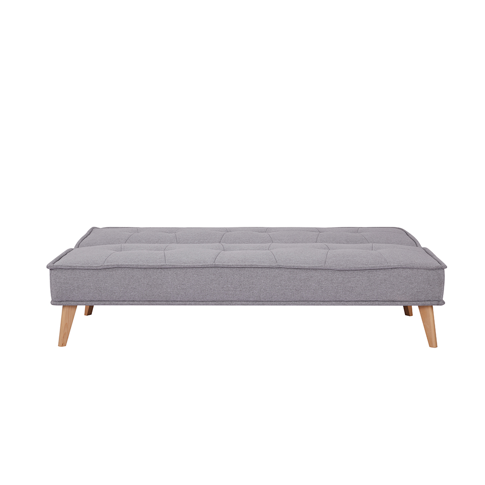 Sofá-Cama 3 Lugares Casal Venice Cinza