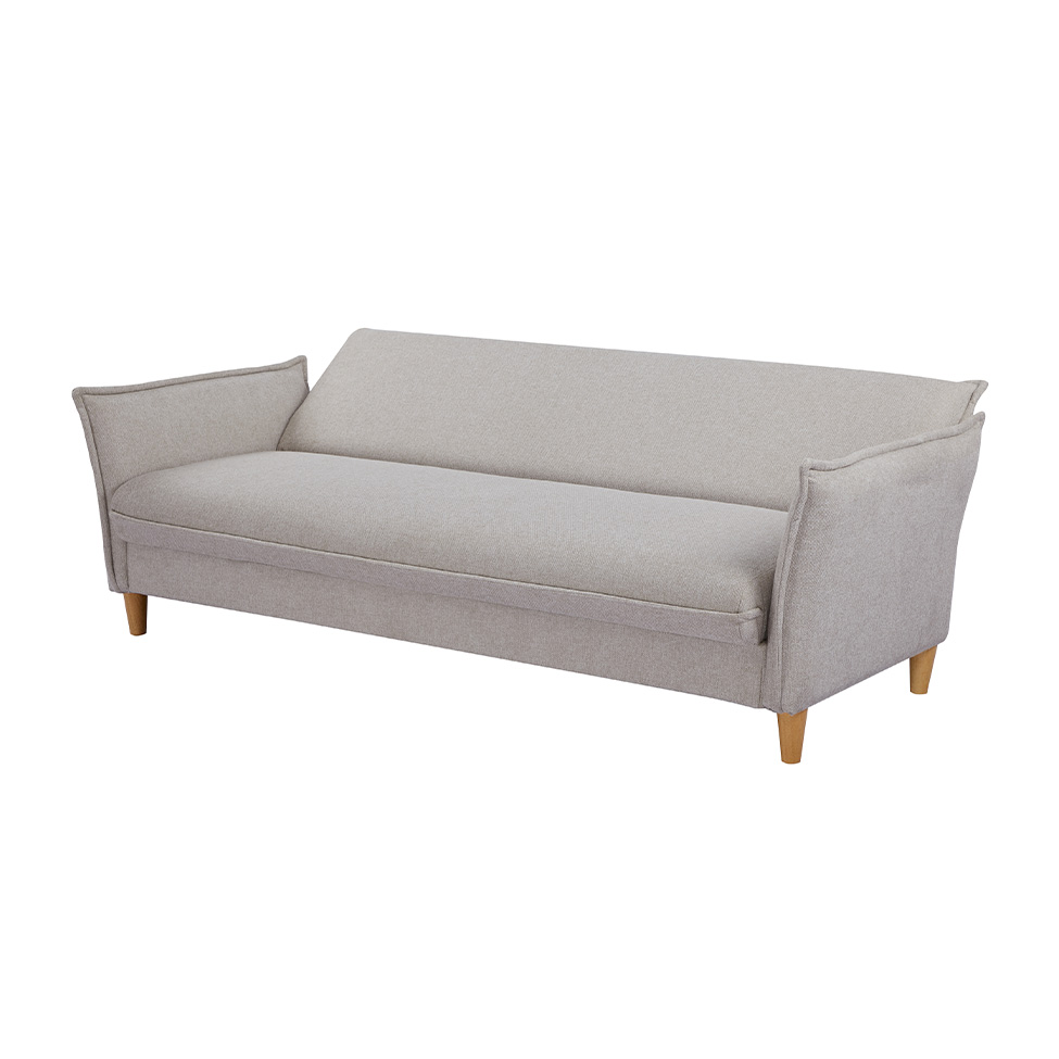 Sofá-Cama 3 Lugares Imperia Natural