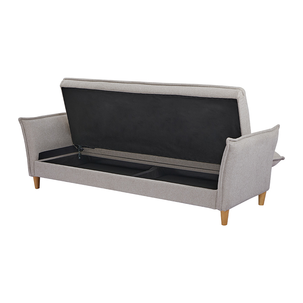 Sofá-Cama 3 Lugares Imperia Natural