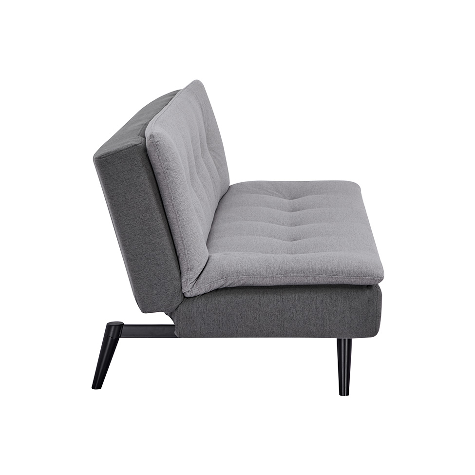 Sofá-Cama 3 Lugares Tivoli Cinza Escuro