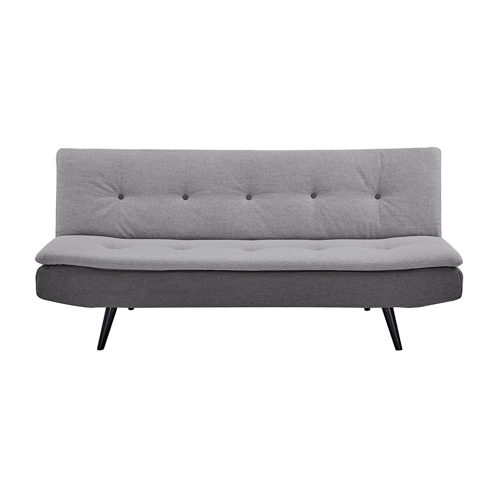 Sofá-Cama 3 Lugares Tivoli Cinza Escuro