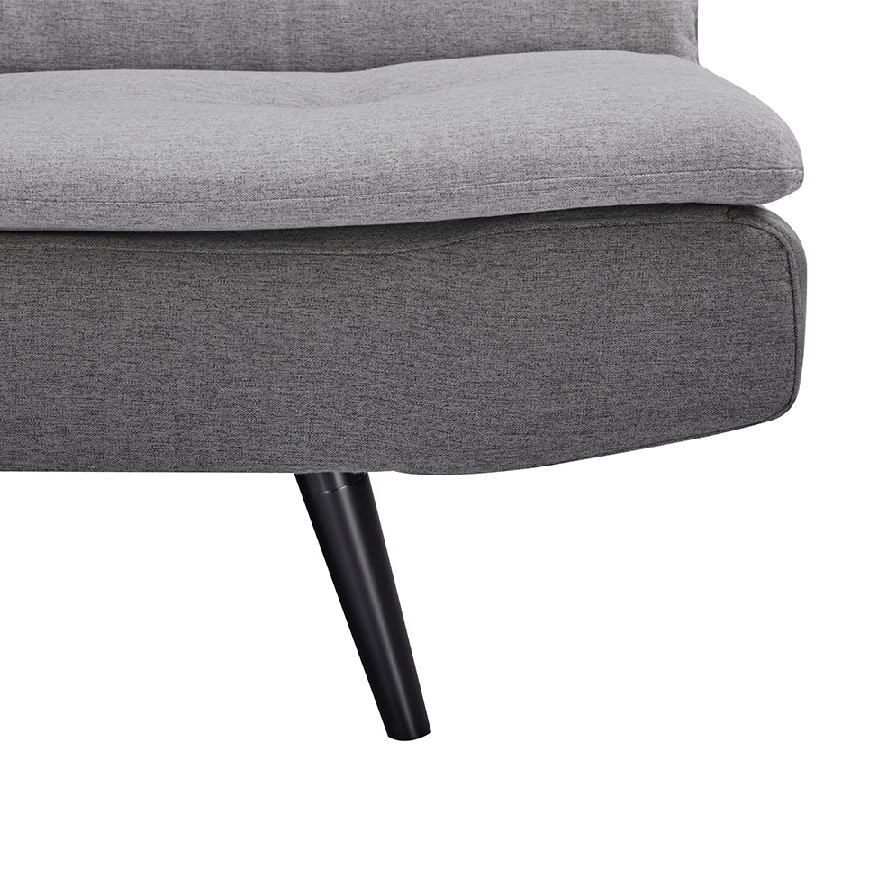 Sofá-Cama 3 Lugares Tivoli Cinza Escuro