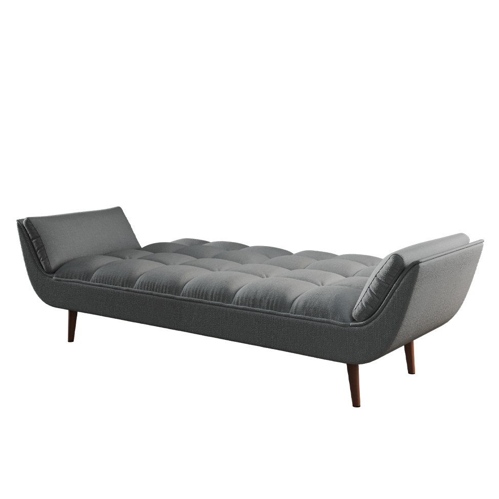 Sofá-Cama Bennet Linho Cinza