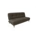 Sofá-Cama Casal 3 Lugares Anitta Suede Marrom