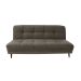 Sofá-Cama Casal 3 Lugares Anitta Suede Marrom