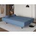 Sofá-Cama Casal 3 Lugares Jimmy Suede Azul Jeans