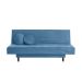 Sofá-Cama Casal 3 Lugares Jimmy Suede Azul Jeans