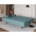 Sofá-Cama Casal 3 Lugares Jimmy Suede Suculenta