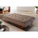 Sofá-Cama Casal 3 Lugares Lisboa Linho Marrom